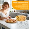 AshKiz Pizza Rack, Pizza Pan Rack, 5 Tier Stainless Steel