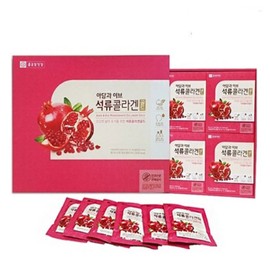 Chong Kun Dang Health Adam and Eve Pomegranate Collagen Gold 60 sachets 1 box / 종근당건강 아담과이브 석류콜라겐 골드 60포 1박스