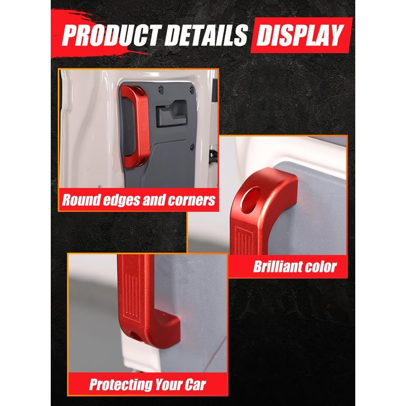 PIUGILH Car Tailgate Handle Compatible with INEOS Grenadier 2020 2021