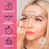 Stylia Eyebrow Stencil Kit for Women – 100 Pack, Precision