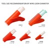 Electriduct Wire Loom Cable Insertion Tool for 1-1/4" to 1-1/2"