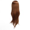 Hair Mannequin Head Hairdressing Styling Training Braiding Practice Doll Head