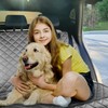 PETICON Waterproof Scratchproof Pet Bench Seat Covers for Cars, Trucks,