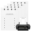 Printer Cleaning Sheets 18-Pack, 8.5 x 11" Removed Ink, Dust,