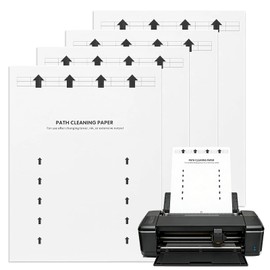 Printer Cleaning Sheets 18-Pack, 8.5 x 11" Removed Ink, Dust, Dirt & Debris