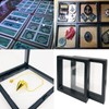 Eterspr Pack of 8 3D Floating Display Cabinets, Jewellery Organiser