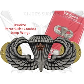 New Vanguard Full Size Oxidize Parachute Combat Jump Wings Badge 2E4