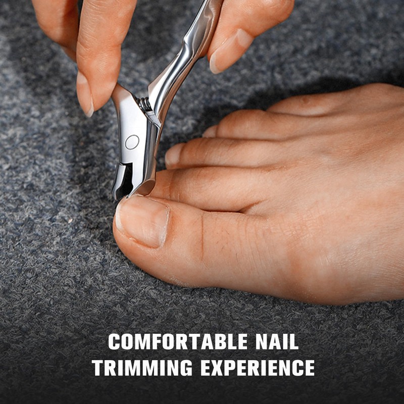 FERYES Wide Jaw Thick Toenail Clippers Thick Toenails - Precision