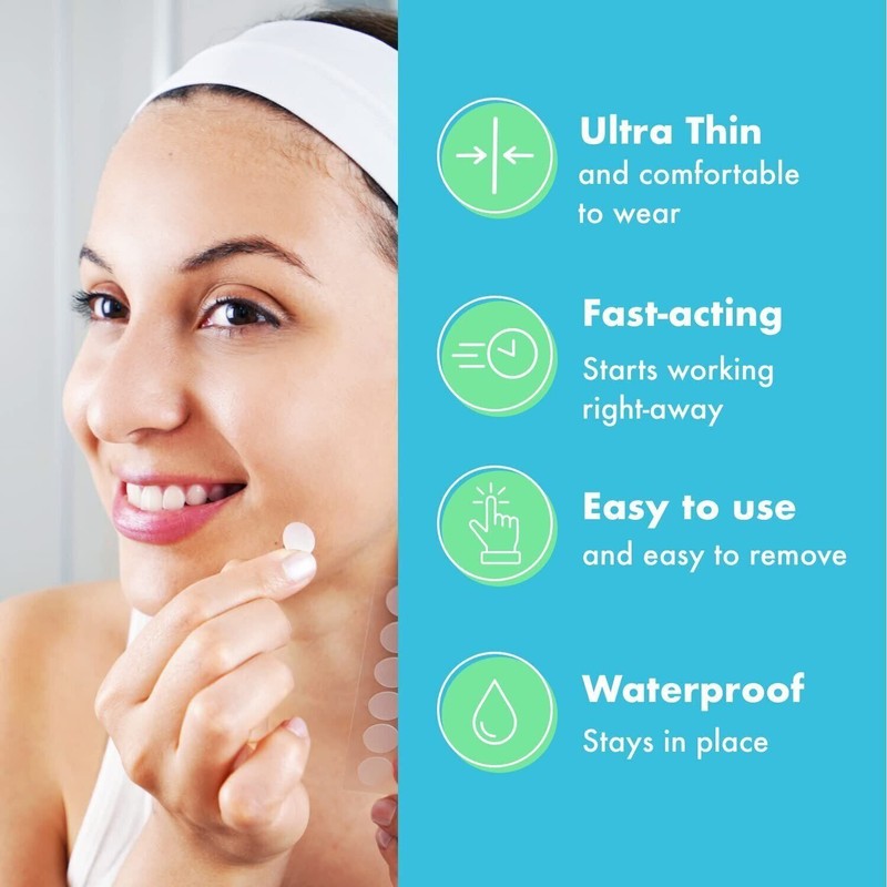 MedVance Advanced Hydrocolloid Acne Patches, Blemish Patches, Hydrocolloid..