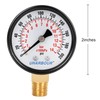 Uharbour Reliable Dual Scale Mechanical Pressure Gauge for Gas and