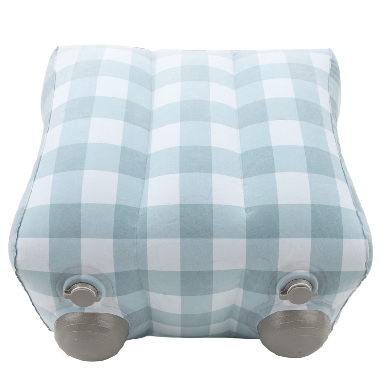 Inflatable Travel Foot Rest Pillow Car Foot Rest Pillow Leg