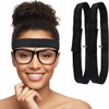 2 Pcs Eyeglass Holder for Rhinoplasty, Comfortable Non-Slip Nose Band