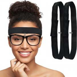 2 Pcs Eyeglass Holder for Rhinoplasty, Comfortable Non-Slip Nose Band for Broken Nose Recovery, Glasses Support Strap
