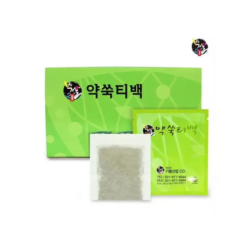 입욕제 쑥가루 티백 Mugwort Bath Tea Bags