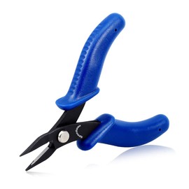 SPEEDWOX Mini Chain Nose Pliers Needle Nose 4 Inches Flat Smooth Jaw Pliers Miniature Pliers Micro Pocket Pliers Small Jewelry Making Gifts for Father Dad Daddy Papa Grandpa Men Husband Him
