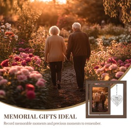 Memorial Picture Frame Gifts for Loss of Wife, Grief Gifts for Women Man, Sympathy Gift for Loss of Wife, Remembrance Condolence Funeral Bereavement Gift, Picture Frame 4x6