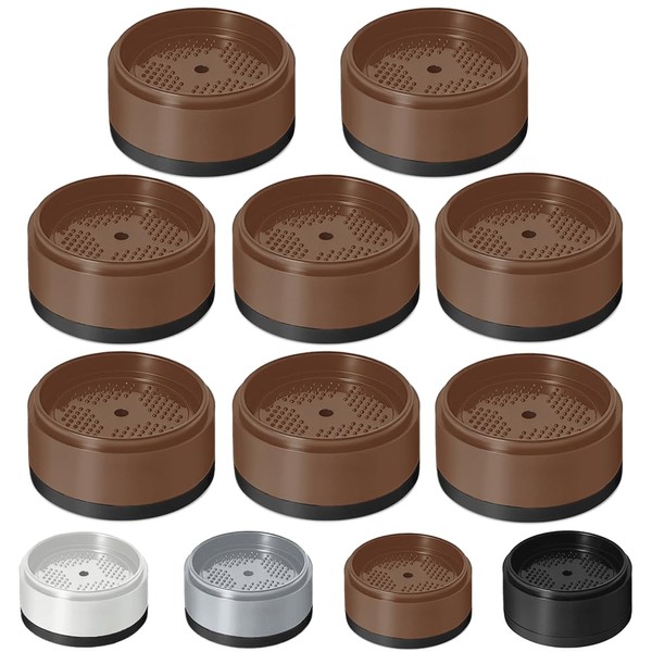 EGTTGIN 8 Pack Furniture Risers 1 Inch, Adjustable Bed Risers