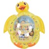 Inflatable Tummy Time Water Mat Yellow Duck Shape Infants Toddlers
