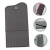OATIPHO 16Holes Folding Nail Drill Bit Organizer Bag Storage Case