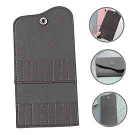 OATIPHO 16Holes Folding Nail Drill Bit Organizer Bag Storage Case for Manicure Tools Nail Holder for Nail Salons Home Use