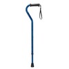 Drive Medical RTL10372BC Walking Stick with Gel Grip Offset Handle,