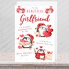 Second Ave Girlfriend Romantic Love Penguin Christmas Xmas Holiday Festive