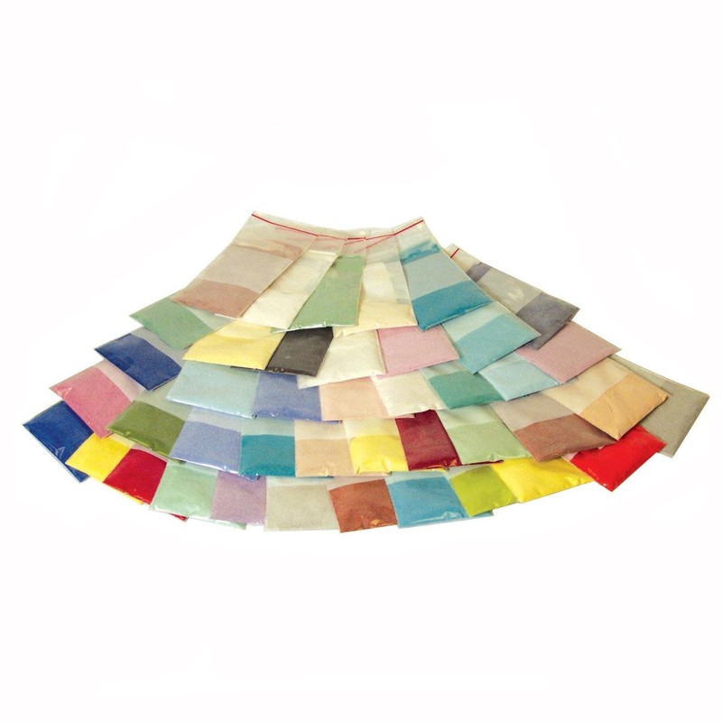 Powder Enamel Assortment for Glass Fusing