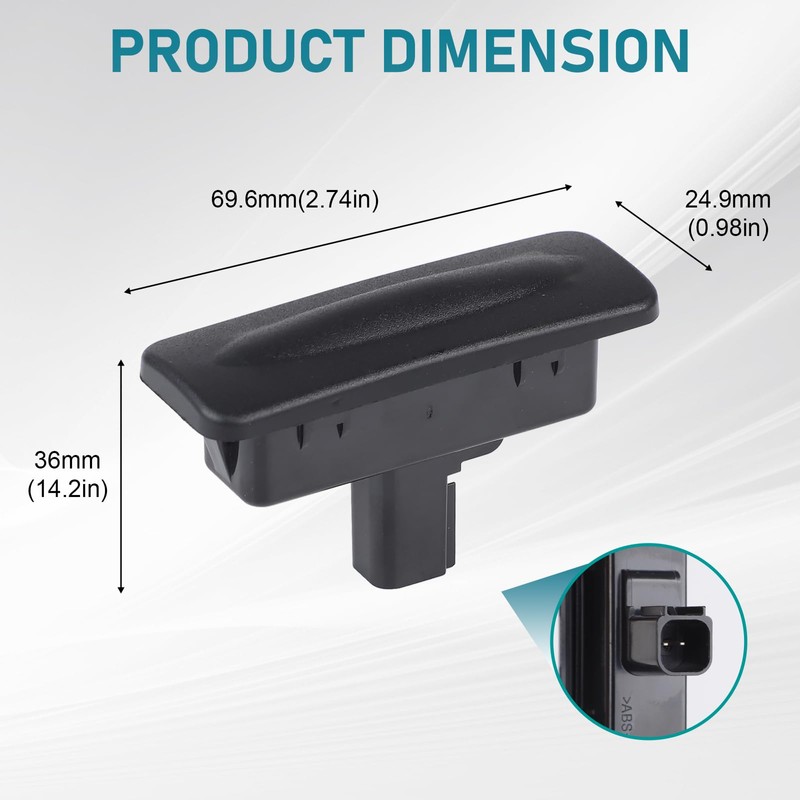 81260-A5000 Trunk Tailgate Handle Release Switch Compatible with Hyundai Elantra