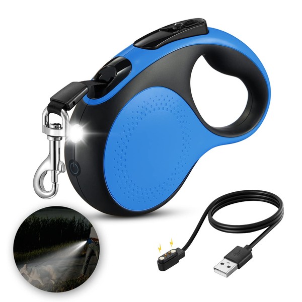 LMVVC Retractable Dog Leash 16Ft Durable Dog Walking Leash Suits