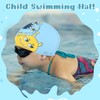 THINGSITY Kids Swim Cap - Comfortable and Durable Waterproof Hat
