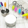 AIMALL 10-Piece Stainless Steel Measuring Spoons & Cups Set -