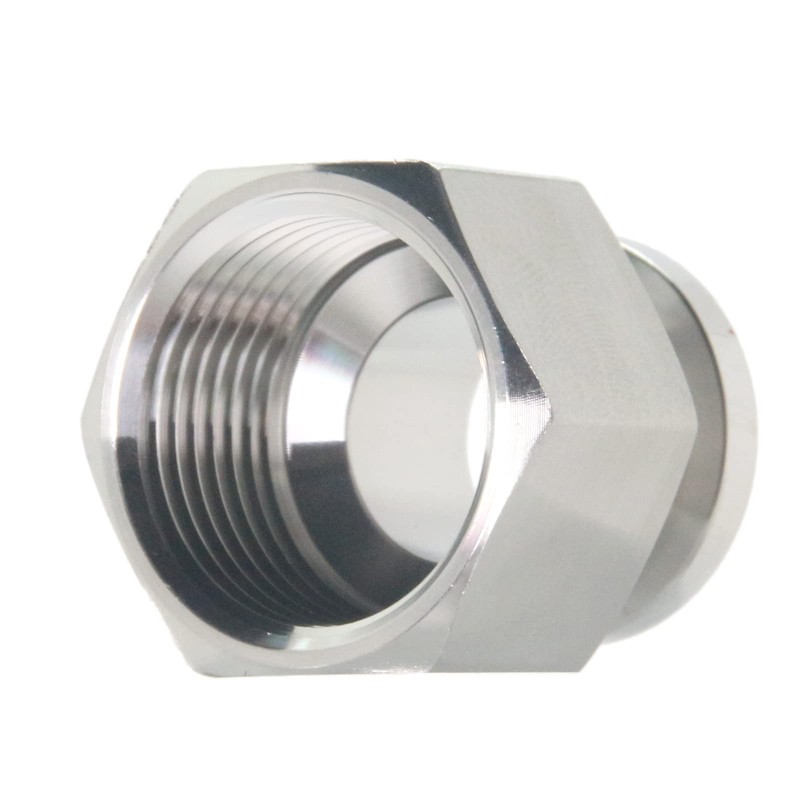 QiiMii SS304 Tri Clamp Female Adapter Mini Tri Clamp 1/2"(TC