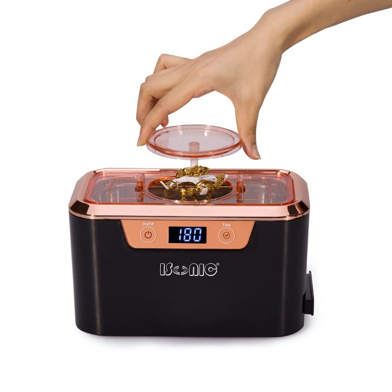 iSonic® Miniaturized Commercial Ultrasonic Cleaner DS310 with Cleaning Solution Concentrate