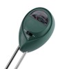 3 en 1 Humedad/pH/Luz solar Medidor de suelo Monitor de