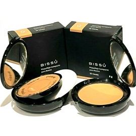 BISSÚ BISSU POWDER SEMI MATTE (MAQUILLAJE COMPACTO) 15 COCOA  8G  2 PACK