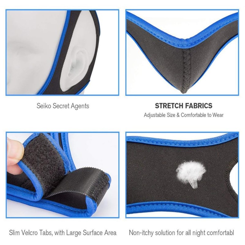 Anti-Snoring Chin Strap - Effective Sleep Solution for Snorers, Comfortable