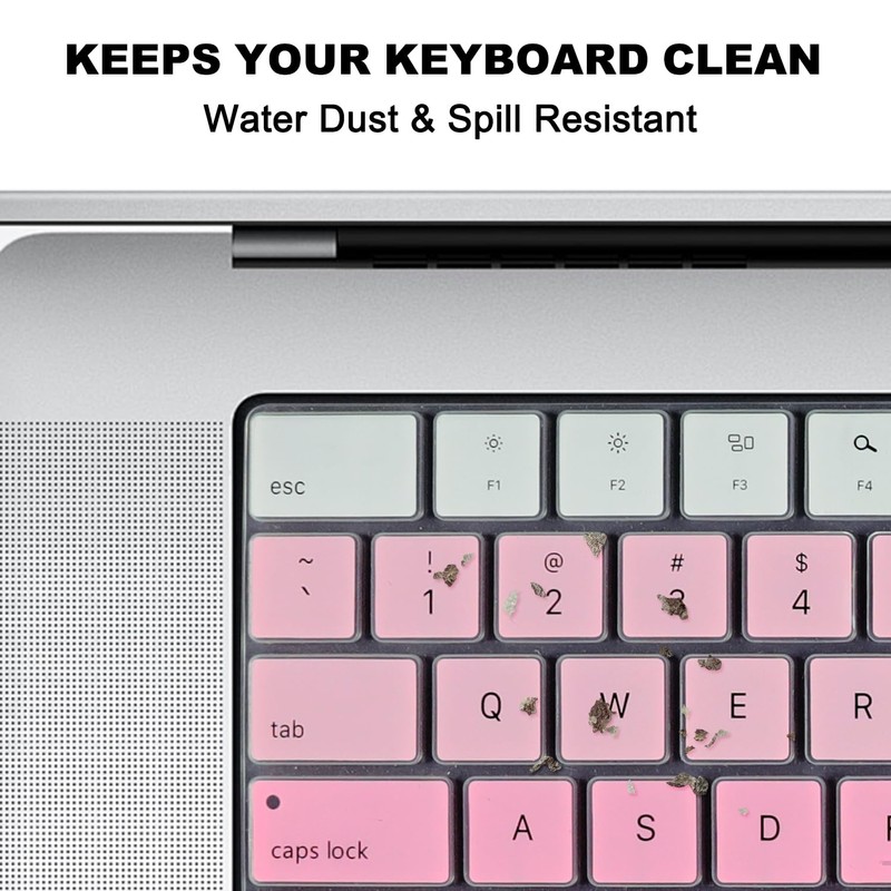 Allinside MacBook Keyboard Cover for Pro 14"/16" (M2/M3/M4, 2021–2025) &