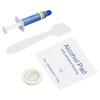 5Pcs Thermal Paste 4.55W/m.k Metal Free Safe Strong Adhesion Thermal