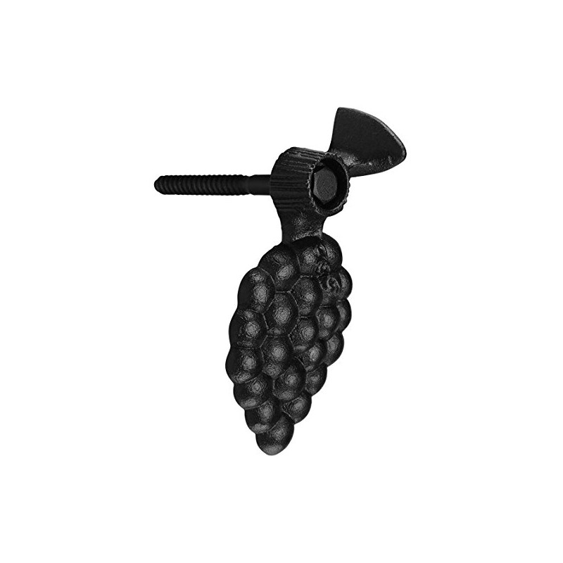 John Wright 088250 Grape Shutter Dog with Lag - Pair