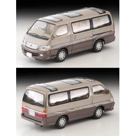 Tomica Limited Vintage Neo 1/64 LV-N216c Toyota Hiace Wagon Super Custom Limited Beige/Brown Finished Product 316923