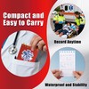 BNMBQKL 3 Pack First Responders Vital Statistics Notebook, 5.7" x