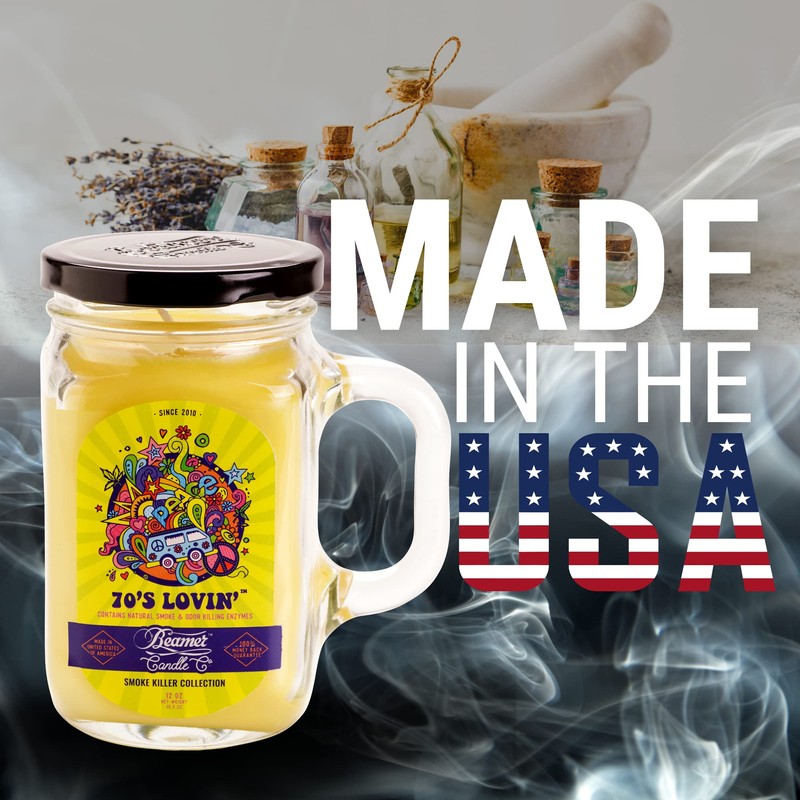 Beamer Candle Co. - 70’s Lovin - Blood Orange Scent