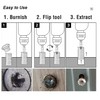 HSS Damaged Screw Extractor Set for Stripped & Broken Screws