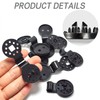 HhdvdyWgd 100Pcs Heavy Duty Shade Clips, Awning Clips, Windproof Tarp