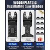 GORWARE 100PCS Oscillating Tool Blades Wood Plastic Universal Oscillating Saw