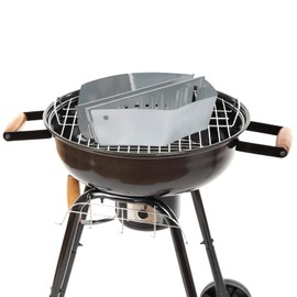 2 Piece Charcoal Basket Outdoor Grilling Tools Charcoal Container For Weber 22” Charcoal Grills and Other Similar Sized Grills