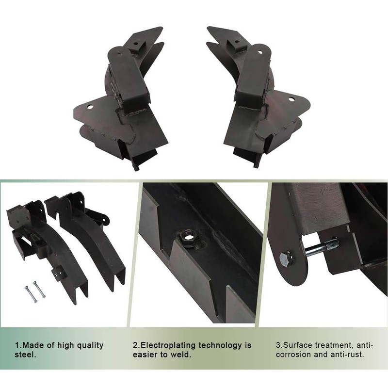 NIXFACE Rear Set Trail Control Arm Frame Rust Repair Kit