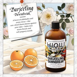 HIQILI Darjeeling Dawnbreak Fragrance Oil for Diffuser, Candle & Soap, Perfume & Linen Spray Making, Woody Scent, Long-Lasting Aroma - 5.07 Fl Oz - Pour Homme