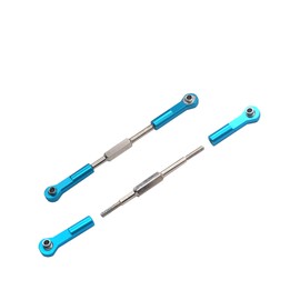 Vgoohobby 2Pcs Aluminum Linkages Rear Upper Suspension Arm 860015 for HSP 1/8 RC Nitro Off Road Monster Truck Car