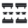 VPZMT Rubber Mounts Support Cushion Hard Saddle Bags for Harley